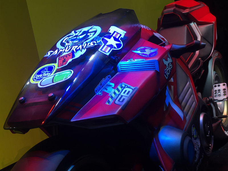 Illustration for article titled The Motorcycles Of The Tokyo Game Show